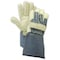 Magid Leather Palm Gloves, Wing Thumb, Tan, L, 12 PK TG525E-L - alternate 1